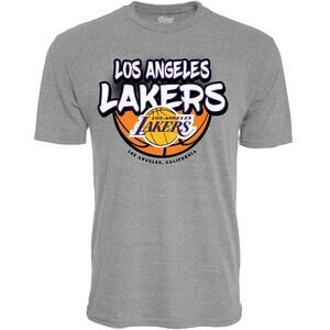 Blue 84 Nba Unisex Adult Nba Tri Blend T Shirt Heather Gray (2)